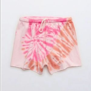Aerie OFFLINE Ott Fleece Tie Dye Short